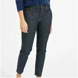NWT Everlane Mid Rise Ankle Skinny Jean in Indigo